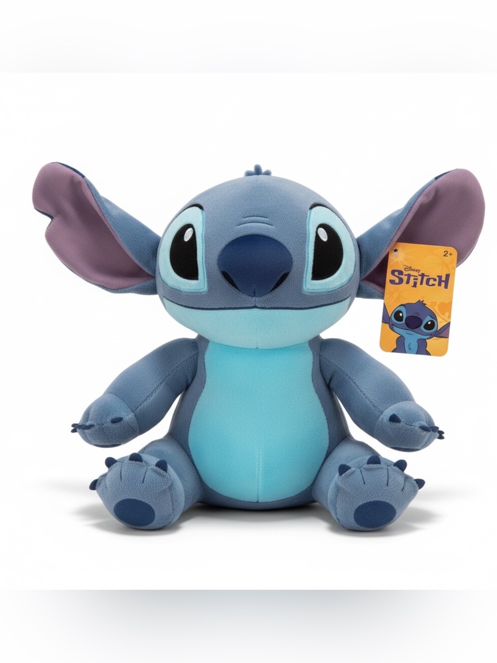 NWT Disney Stitch Plush - Light Blue & Navy